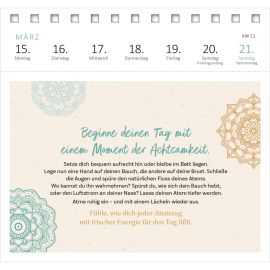 Postkartenkalender Yogaglück für jeden Tag 2027