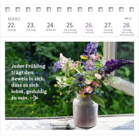 Postkartenkalender Gartenglück 2027