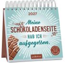 Postkartenkalender Meine Schokoladenseite hab ich aufgegessen. 2027