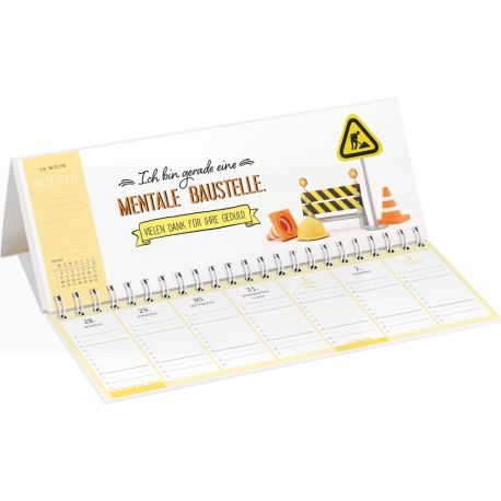 Tischkalender Nie ist der Freitag da, wenn man ihn braucht! 2027