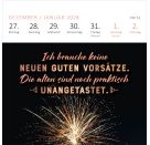 Mini-Wochenkalender Bevor ich mich jetzt aufrege, ist es mir lieber egal!  2027