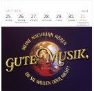 Mini-Wochenkalender Fehlt nur noch das Zelt, dann wäre der Zirkus hier perfekt. 2027