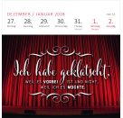 Mini-Wochenkalender Fehlt nur noch das Zelt, dann wäre der Zirkus hier perfekt. 2027