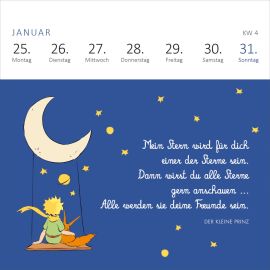 Mini-Wochenkalender Der Kleine Prinz 2027