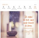 Mini-Wochenkalender 365 Tage Achtsamkeit 2027