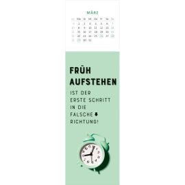 Lesezeichenkalender Ich kam, sah und hatte direkt keinen Bock mehr. 2027