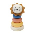 Spielmaus Holz Tier-Stapelturm, 5-teilig