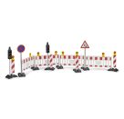 bruder 62009 Zubehör: Verkehrssicherungsset mit Ampeln