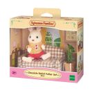 EPOCH Sylvanian Families 5013 Schokoladenhasen Vater mit Sofa