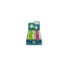 CLASS-6 Snap-Armband reflektierend, 4-fach sortiert Dieses Snap-Armband ist zugleich Spielspaß und Reflektor in einem,