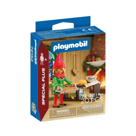 Weihnachtself mit Plätzchen