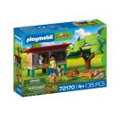 Ländlicher Kaninchenstall