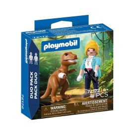 DuoPack T-Rex mit Forscherin
