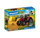 Großer Traktor mit Heuballen