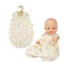 Musselin Puppen-Schlafsack Freche Früchtchen, 100 % Bio-Baumwolle, Gr. 35-45 cm
