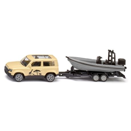 SIKU 1126 Land Rover Defender Safari mit Boot