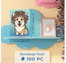 Minipuzzle 100 Teile - Corgi-Pilz