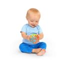Bright Starts 12288 Oball Classic™ Easy-Grasp Toy - Orange/Teal