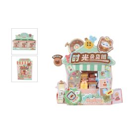 Kawaii DIY Bastelbox retro Marktstand 15,5cm