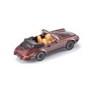 WIKING Porsche 911 SC Cabrio, rauchquarz-metallic