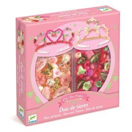 Schmuck basteln: Tiaras Rosa