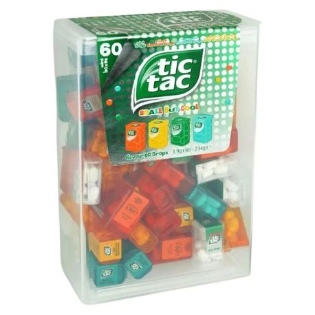 Tic Tac Mix 228g (Inhalt: 60 Miniboxen, verschiedene Geschmacksrichtungen á 3,8g)