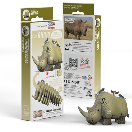 3D Bastelset Nashorn