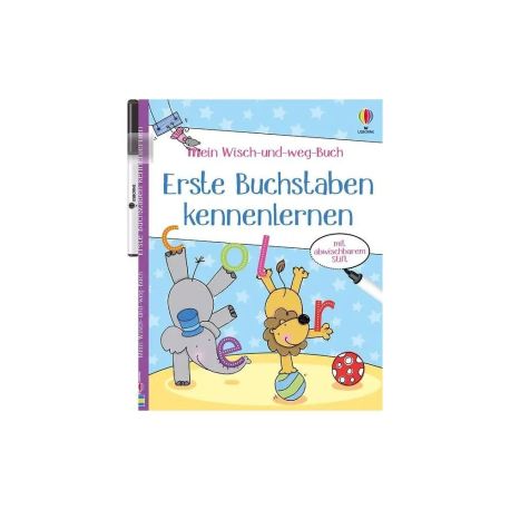 Mein Wisch-und-weg-Buch: Erste Buchstaben kennenlernen