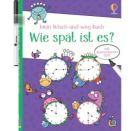 Mein Wisch-und-weg-Buch: Wie spät ist es?