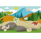 M.erst.Stickerheft Dinos