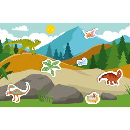 M.erst.Stickerheft Dinos