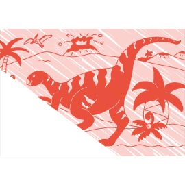 Zaubermalbuch. Dinosaurier