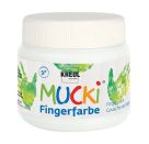 MUCKI Fingerfarbe Weiß 150 ml
