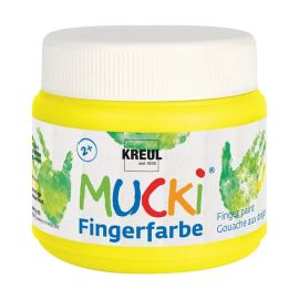 MUCKI Fingerfarbe Gelb 150 ml