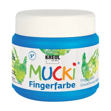 MUCKI Fingerfarbe Blau 150 ml