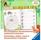 Mein großes Vorschulbuch: Buchstaben Zahlen Konzentration