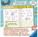 Ravensburger Mein großes Schulstartbuch: Lesen, Schreiben, Rechnen - Rätselbuch ab 6 Jahre, Lesen lernen, Rechnen lern