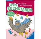 Ravensburger Mein Block zum Schulanfang: Erste Buchstaben - Rätselblock ab 6 Jahre - Buchstaben lernen