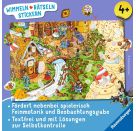 Ravensburger Wimmeln, Rätseln, Stickern: Märchen - Stickerbuch ab 4 Jahren, 13 Wimmelbilder, über 300 Sticker, Märchen