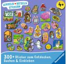 Ravensburger Wimmeln, Rätseln, Stickern: Märchen - Stickerbuch ab 4 Jahren, 13 Wimmelbilder, über 300 Sticker, Märchen