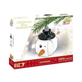 COBI Christbaumschmuck - Schneemann