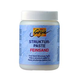 SOLO GOYA Acrylic Medium Struktur-Paste Feinsand 250 ml