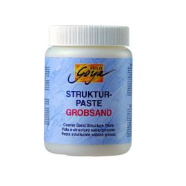 SOLO GOYA Acrylic Medium Struktur-Paste Grobsand 250 ml