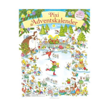 Pixi Adventskalender 2026, 24 Teile