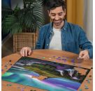Ravensburger Puzzle 12001744 - Nordlichter über Kirkjufell - 1000 Teile Foto-Puzzle aus der Reihe Power of Nature,