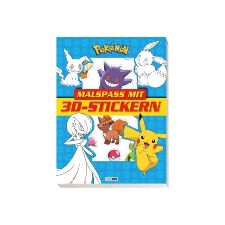 Pokémon: Malspaß mit 3D-Stickern