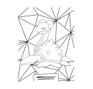 Pokémon: Malspaß mit 3D-Stickern