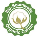 Puppen-Babyset mit Stoffwindel und Lätzchen aus 100 % Bio-Baumwolle, ecru, 2-teilig, Gr. 28-35 cm