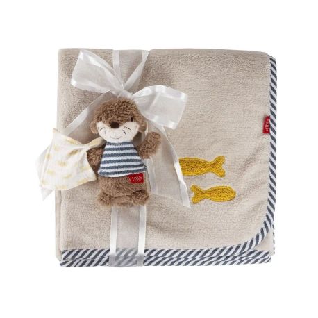 Fehn Kuscheldecke Otter