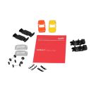 herpa - MiniKit VW Golf II 2-türig Kasten, leuchtrot und gelb (2 Stück)